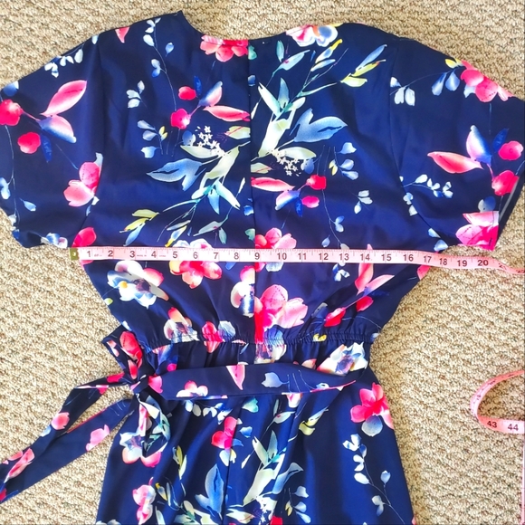 NWOT Magnolia Boutique Large Floral Maxi Dress - Picture 7 of 7